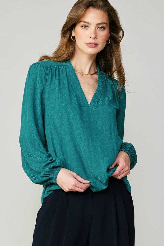 【MOILLY】Heart Logo Shirring Detail Top Crank Sewing Machine Quilting T-shirt – Goldie Lou's