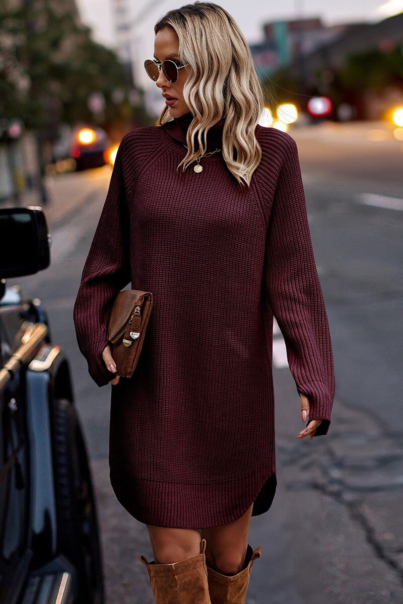 Thick knit outlet dress